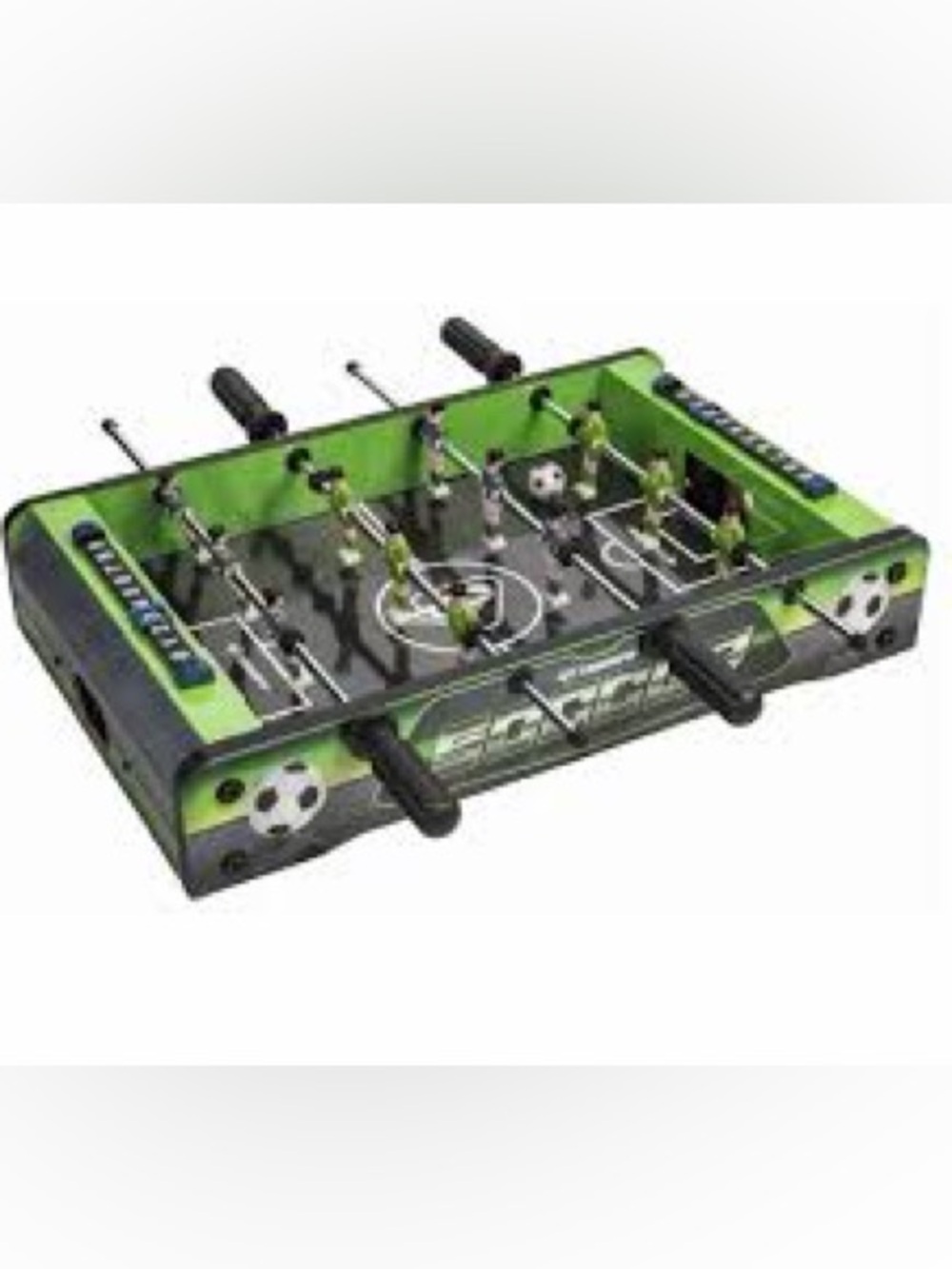 Triumph Black and Green Tabletop Foosball Game